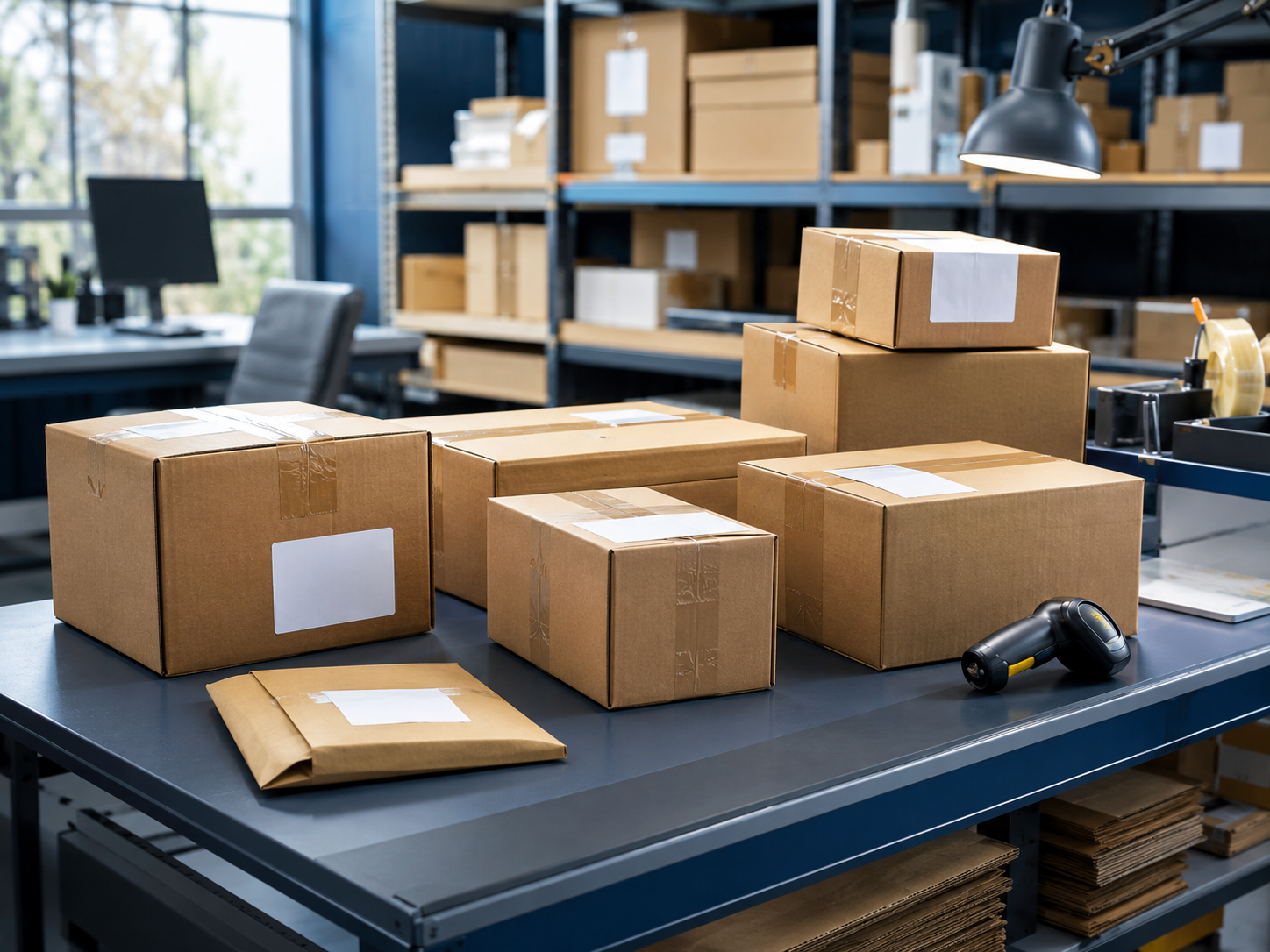 Aplicación de cintas BOPP en e-commerce